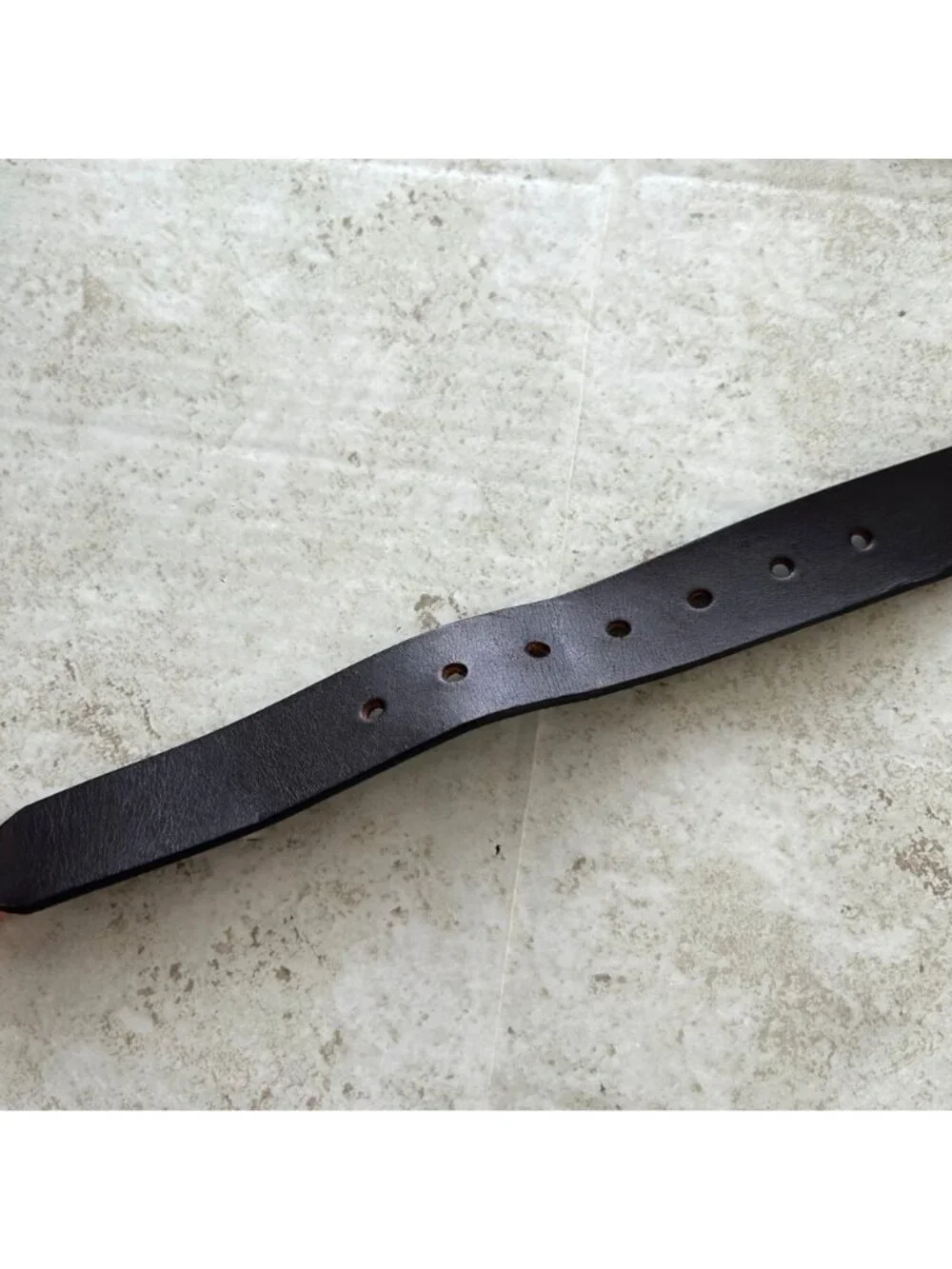 Filson Men's Sz 36 Brown Leather Belt With Brass Buckle Genuine Bridle Leather